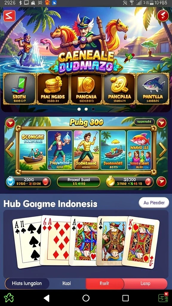 Fitur karakter yang beragam dan unik.