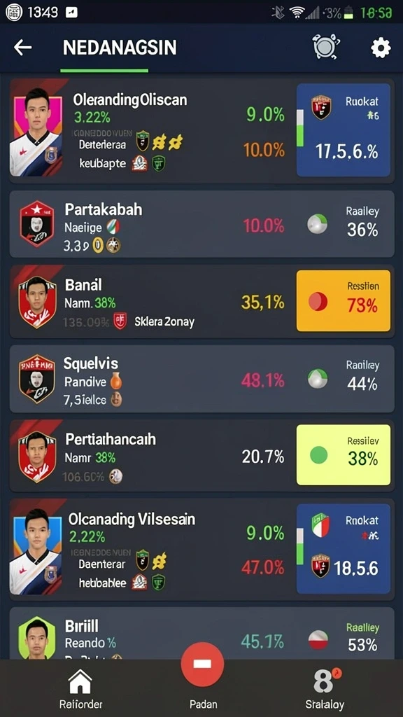 Misi harian yang menantang dan seru.