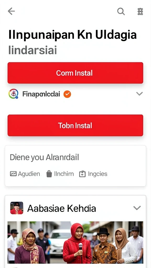 Antarmuka pengguna yang intuitif dan menarik.