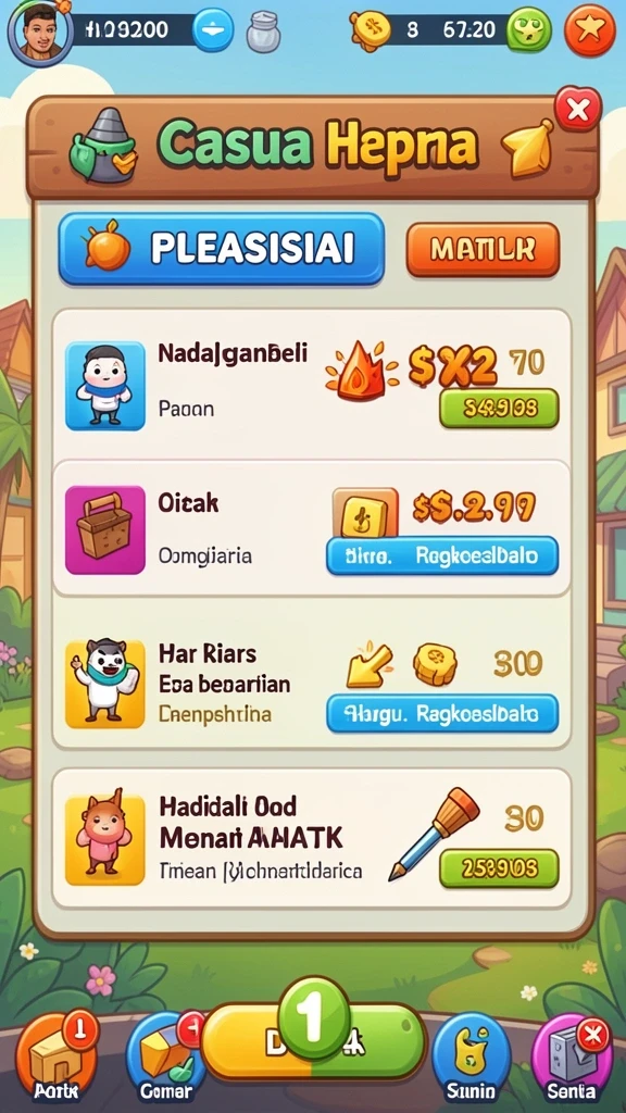 Misi yang menantang dengan berbagai teka-teki.