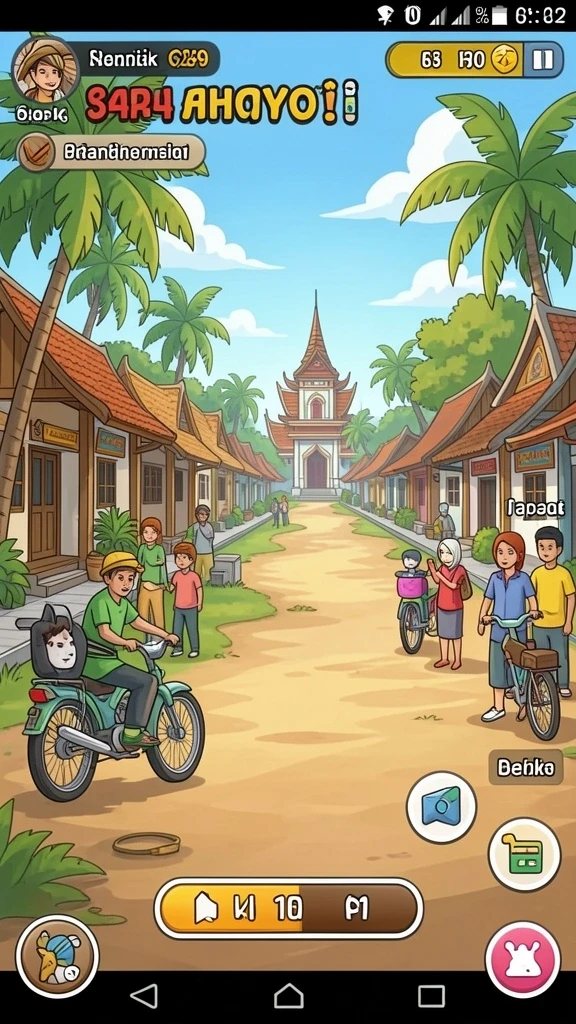 Dapatkan bonus menarik setiap kali Anda bermain.