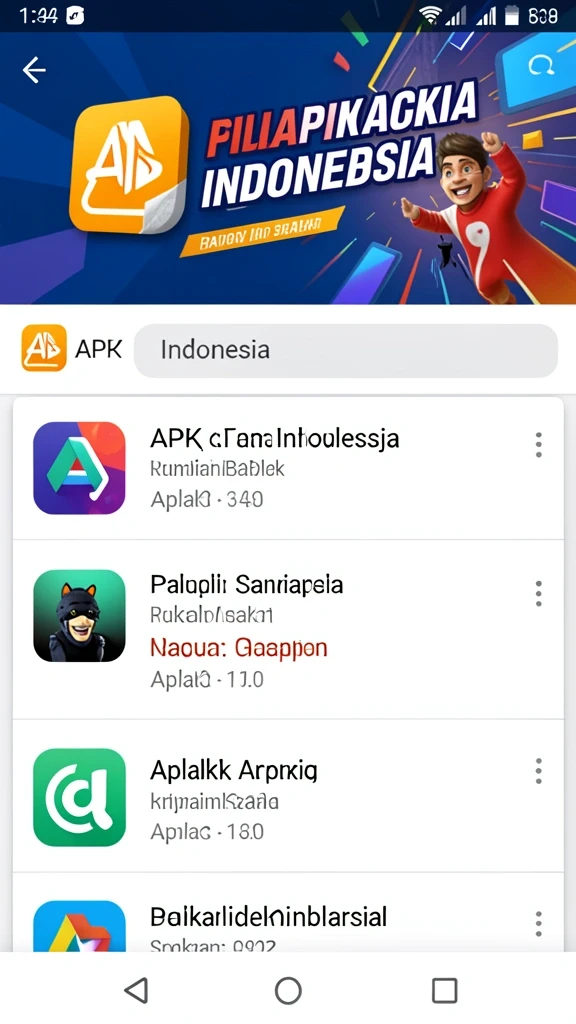 Tampilan antarmuka yang menarik dan modern.