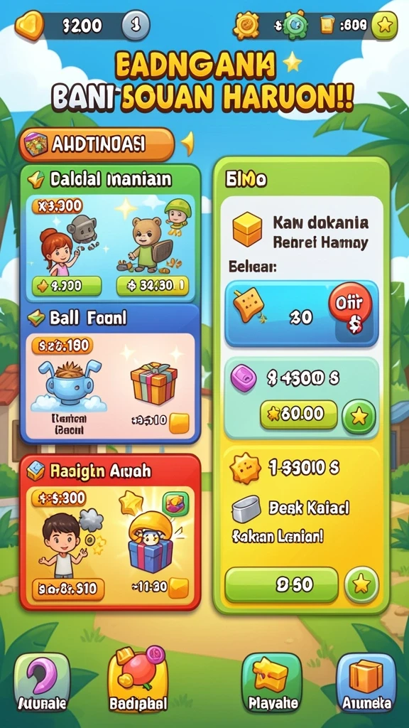 Fitur multiplayer yang seru untuk dimainkan bersama teman.