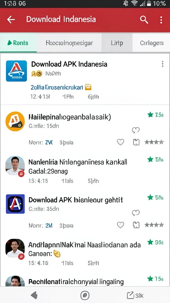 Menampilkan momen seru dalam permainan.