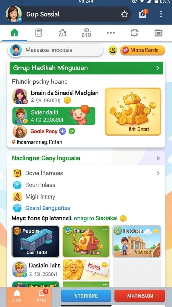 Tampilan antarmuka yang ramah pengguna.