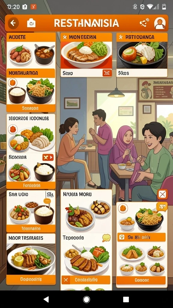 Mode permainan seru untuk semua kalangan.
