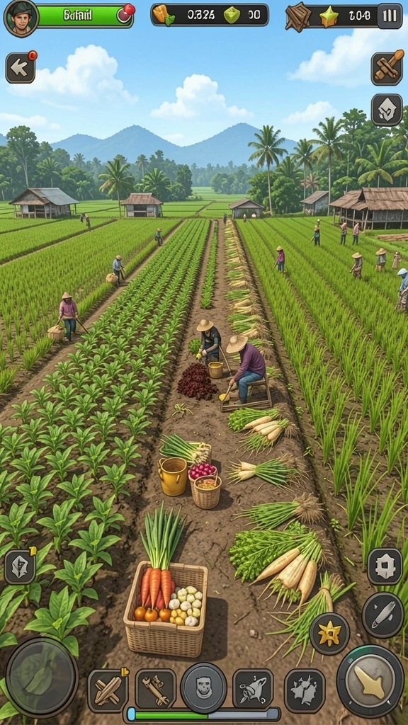 Grafis permainan yang berkualitas tinggi dan detail.