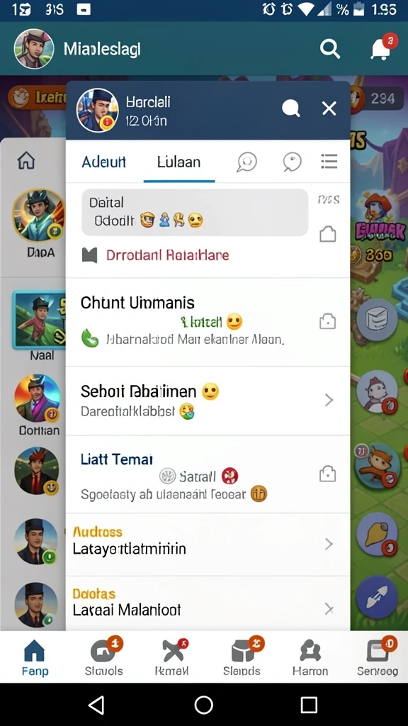 Tampilan antarmuka yang menarik dan mudah digunakan.