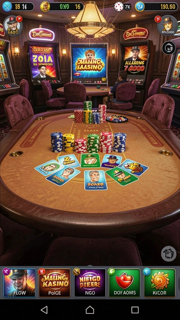 Gambar ini menampilkan interaksi multiplayer yang menarik.