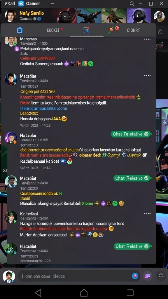 Screenshot aplikasi GLORY777 menampilkan antarmuka pengguna yang intuitif.