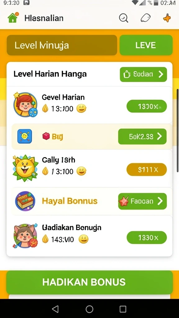 Raih hadiah menarik setiap hari!