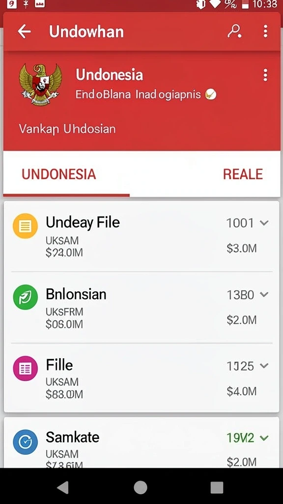 Lingkungan permainan yang luas dan penuh warna.