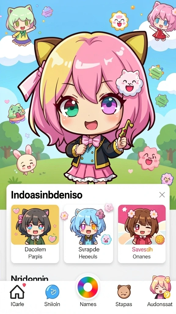 Tampilan awal aplikasi HOKILUCK yang menarik.