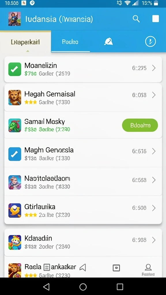 Gameplay yang menarik dengan banyak level menarik.