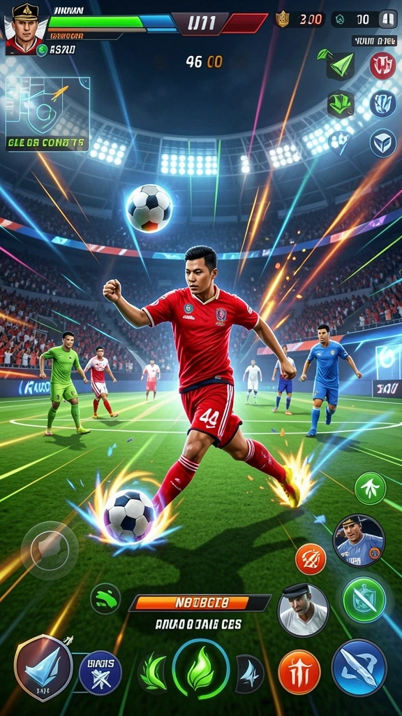 Mode multiplayer yang memungkinkan bersaing dengan teman.