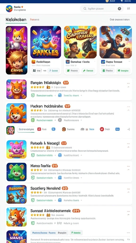 Tantangan seru yang menunggu di setiap level.
