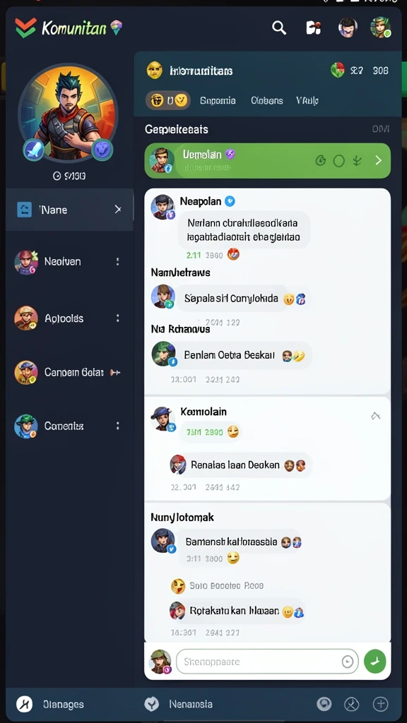 Karakter-karakter unik dalam NX888 siap untuk bertarung.