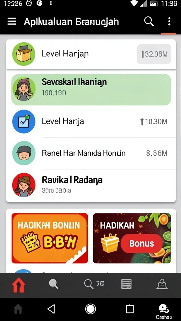 Grafis yang memukau dan desain yang menarik.