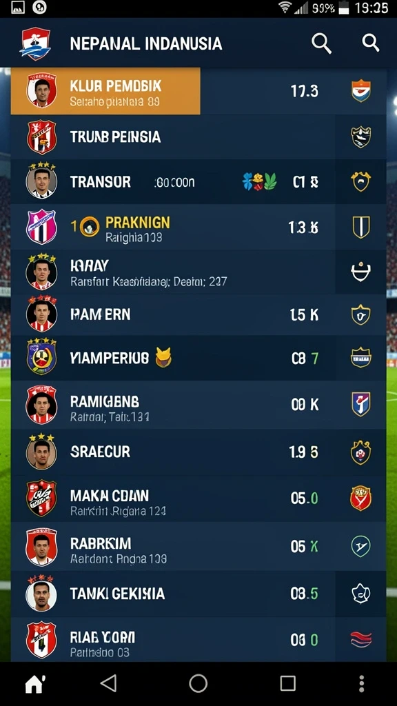 Menampilkan karakter utama dalam aksi yang seru.