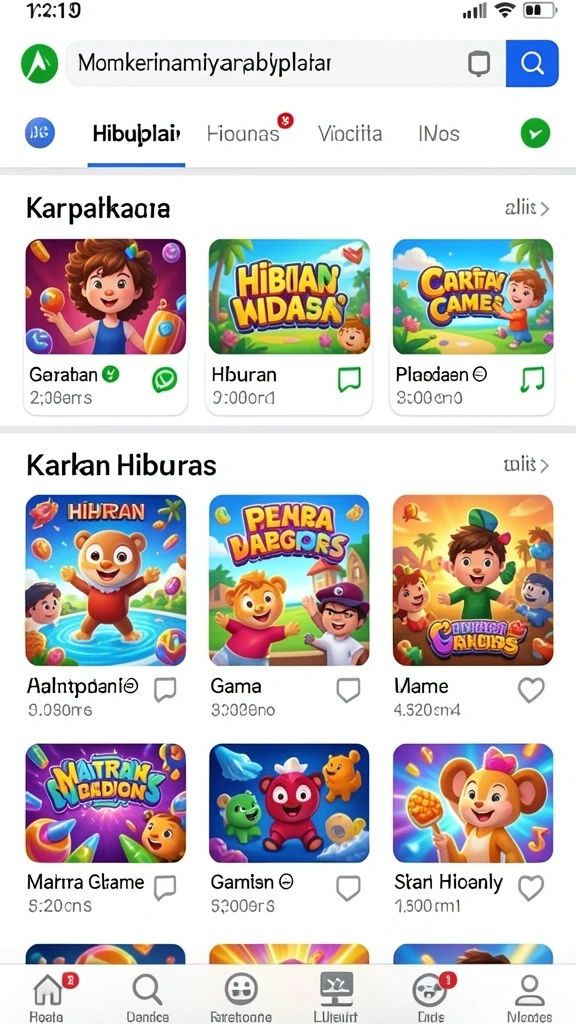 Screenshot saat menyelesaikan level yang menantang.