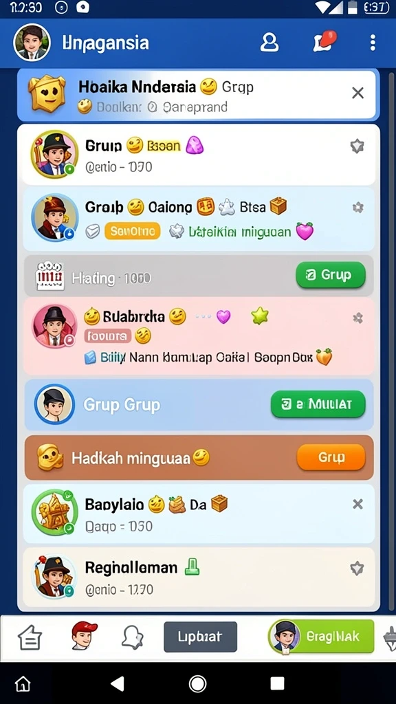 Tampilan grafis menarik yang menawan.