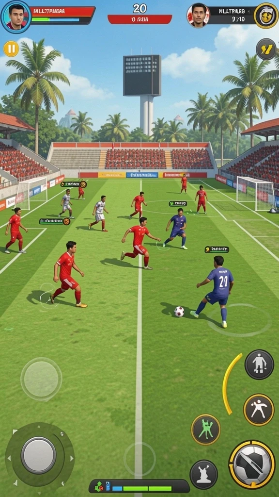 Mode multiplayer yang meningkatkan daya saing antar pemain.