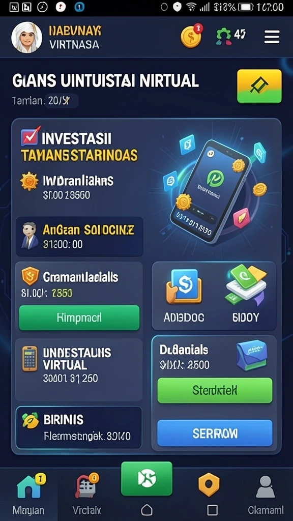 Screenshot menyajikan fitur bonus yang menarik bagi pemain.