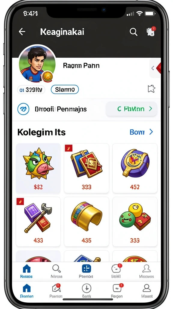 Tangkapan layar yang menampilkan level baru yang penuh tantangan.