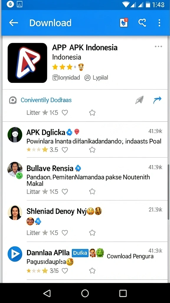 Fitur sosial untuk berinteraksi dengan teman dan pemain lain.